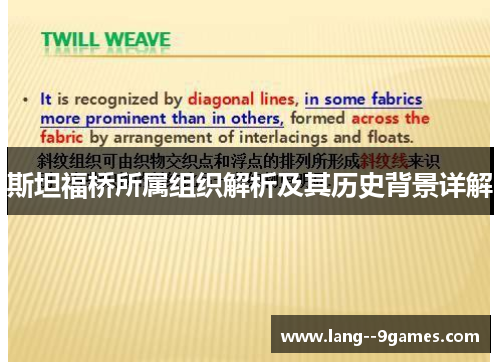 斯坦福桥所属组织解析及其历史背景详解